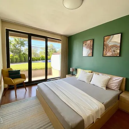 Lovely And Quiet Flat Wmn15 With Terrace/pool * Βάρνα
